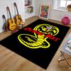 Cobra Kai Polyester Carpet, Soft Indoor Mat for Office Chair, Living Room, Computer Desk - Decorative Home Office Rug Design