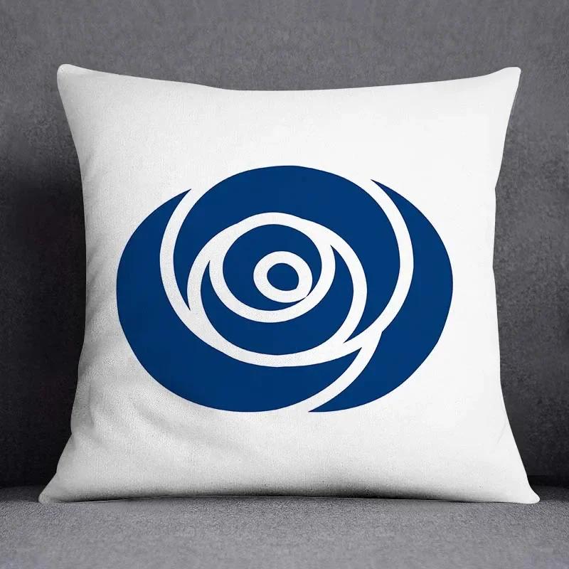 Blue Sailor Mermaid Marine Home Decor Pillowcase Square   Office  Cushion Cover
