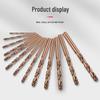 Shengpai Cobalt HSSCO Straight Shank Twist Drill Bit