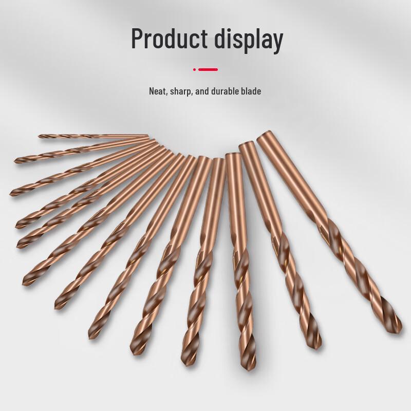 Shengpai Cobalt HSSCO Straight Shank Twist Drill Bit