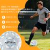 Senston Soccer Ball Size 5 for Adults and Youths, Training Ball for Match Soccer and Pump