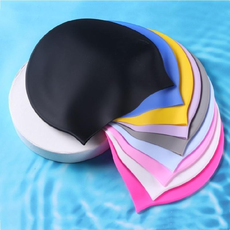 Long Hair Diving Hat Nonslip Professional Swimming Hat Soft Silicone Swim Hat for Long and Short Hair Comfort