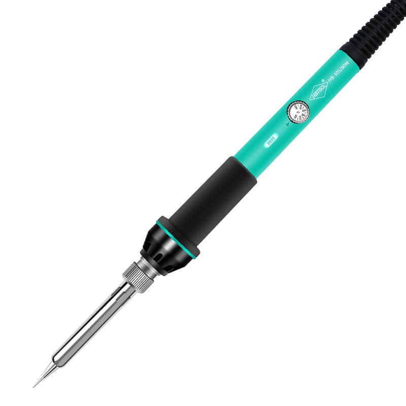 80W Temperature-Controlled Electric Soldering Iron for Household Repairs and Welding
