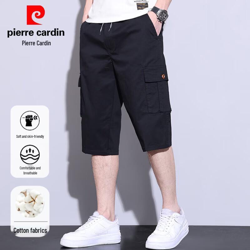 

Pierre Cardin Men s Casual Cotton Blend 3/4 Pants 2XL
