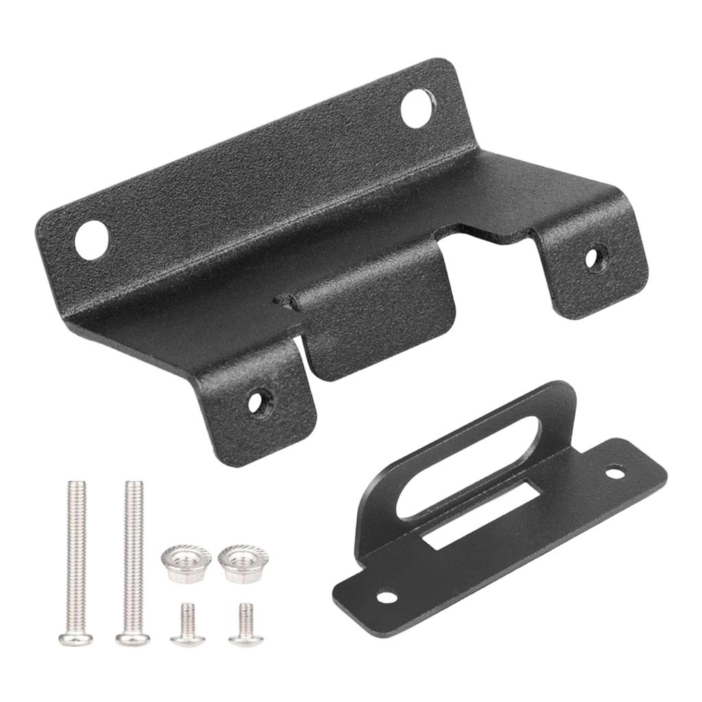Heavy Duty 4 Poles Flat Trailer Wiring Mount Bracket with Secure & Stable Connection Easy to Use Fits Most Truck Models