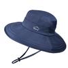 Summer breathable sun hat men's outdoor fishing mountaineering sun protection hat ice silk eaves UV protection bucket hat
