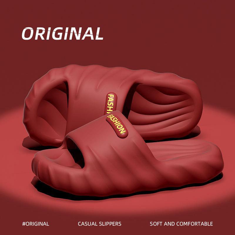 Men's and Women's 2024 Anti-Slip Thick Sole Outdoor/Indoor Slippers - Comfortable Couple Sandals for Summer