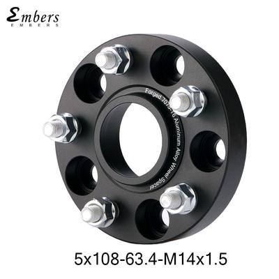 Adaptér na podložky pod kola PCD 5x108 CB 63.4 pro Range Rover Evoque LR2 Volvo S60 Jaguar E-Pace I-Pace PoleStar M14x1.5 1 kus
