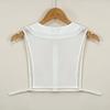 Fashion White Button Fake Collar for Women Shirt Blouse Detachable Shirt False Collar Blouse Top Sweater Clothes Shirt Decor