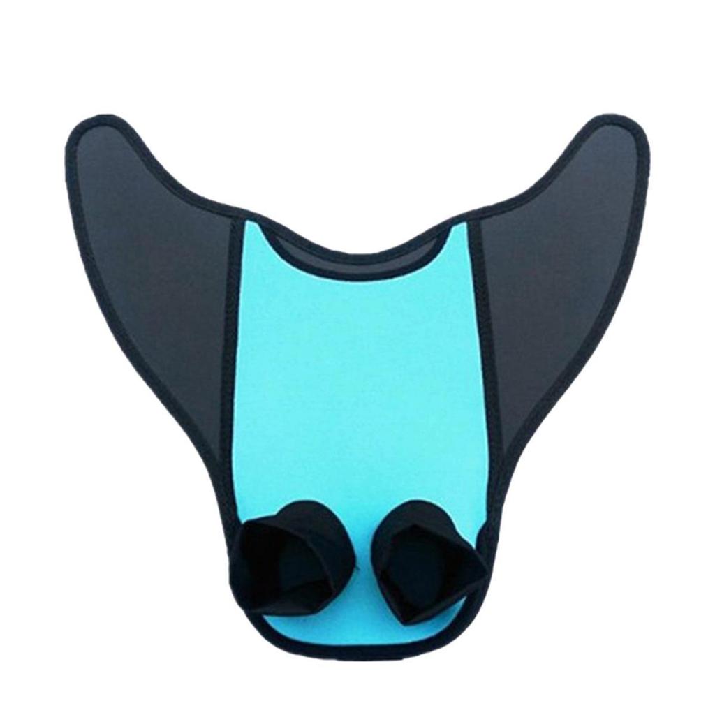 Adult & Kids Mermaid Monofin Swimming Equipment with Single & Double Fins