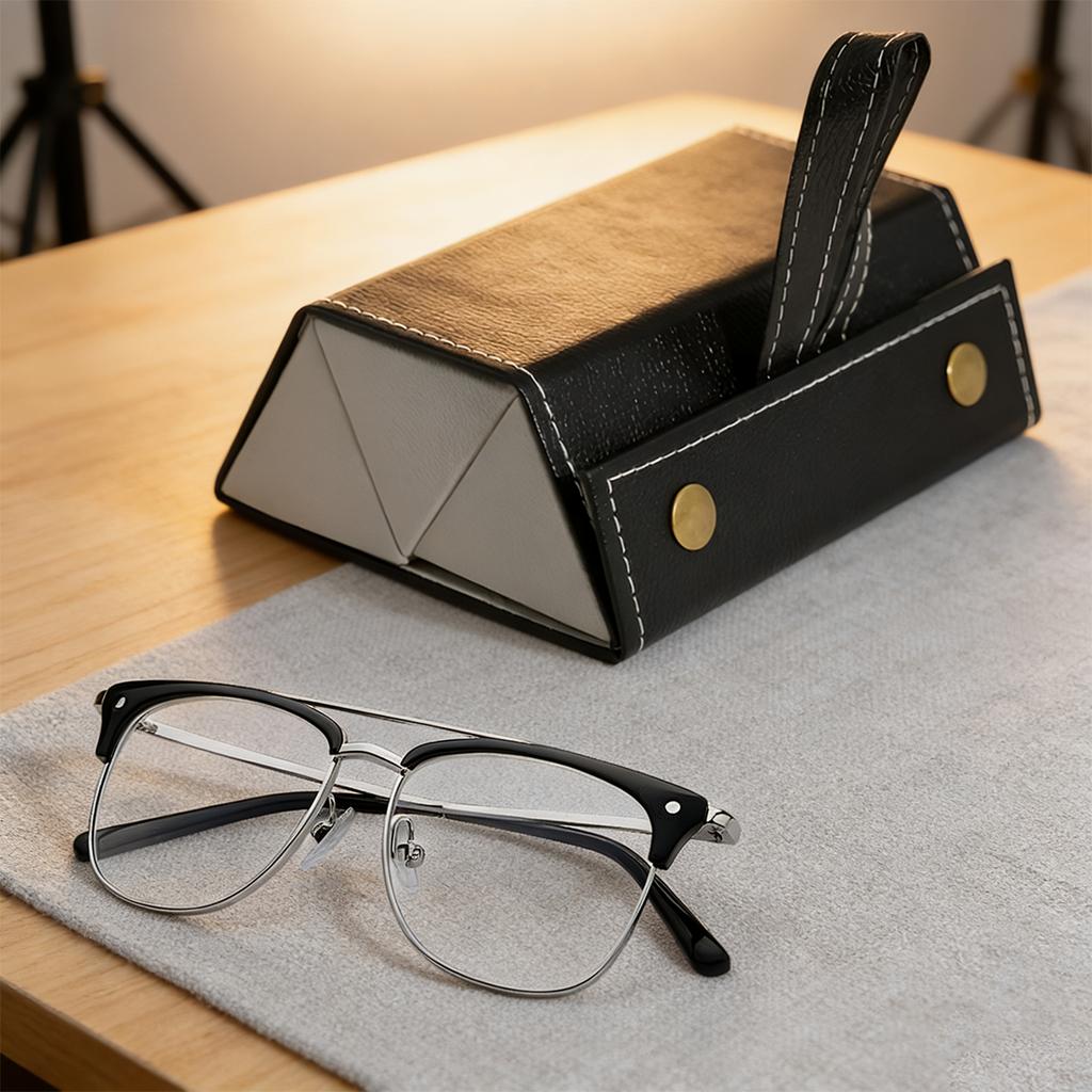 Multi Panel Glasses Box, Myopia Glasses, Sunglasses Storage Box, Sunglasses Box, Hand Folded Multi Link Glasses Box