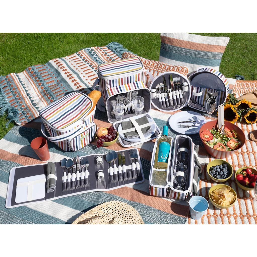 Country Living 4-Person Cutlery Picnic Set