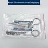 Stainless Steel Hemostatic Forceps Tweezers with Straight/Curved Tips & Needle Holder for Pet and Fishing Hook Removal