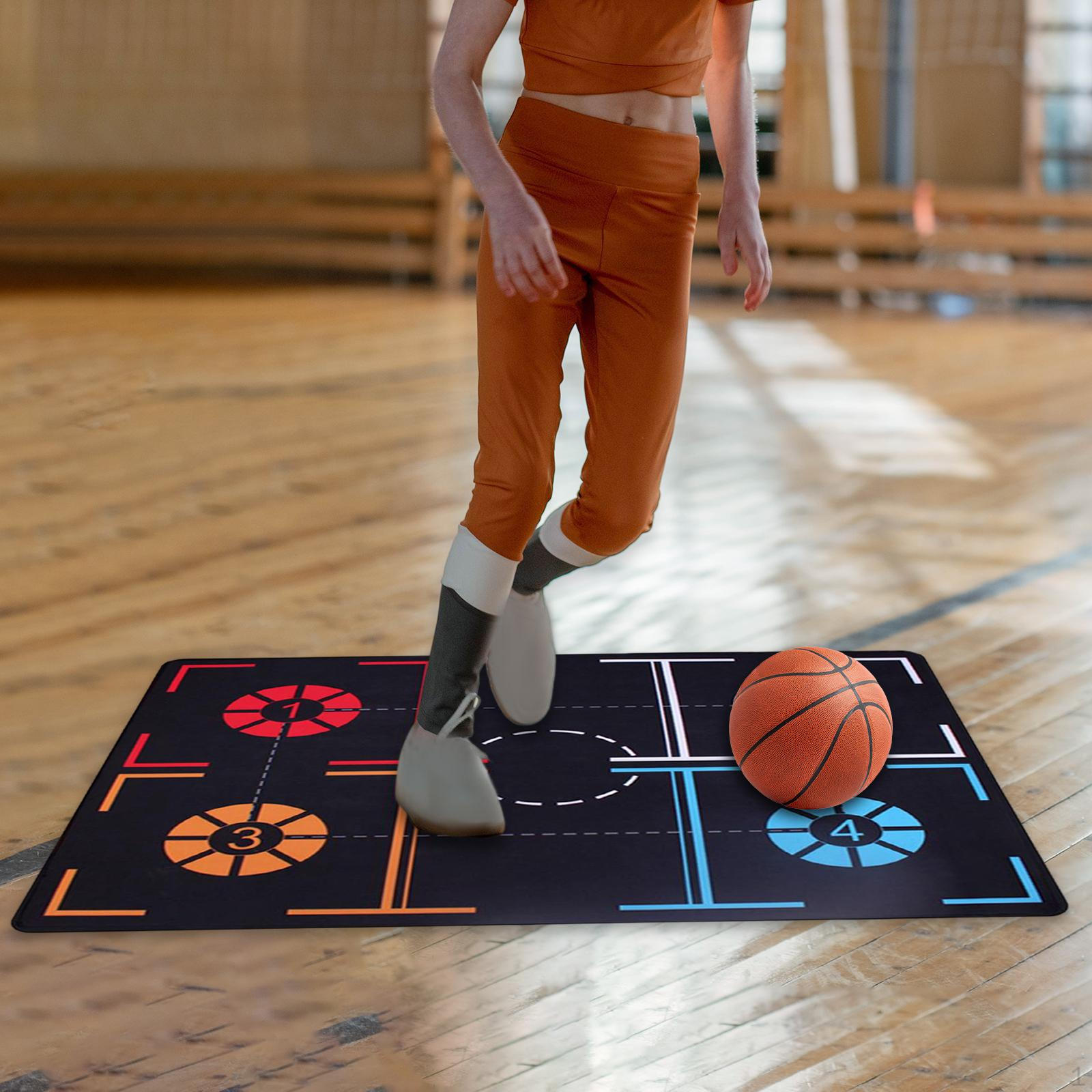 

Basketball Improve Your Game with this Training Mat 119.3 x 85.6 x 0.3cm
