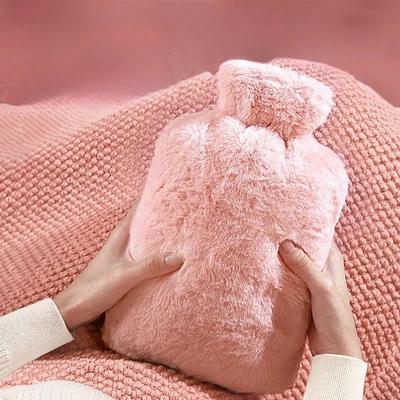 1000ML Soft Hand WarmerHot Removable Hot Water Bottles Bag Reusable For Girl Portable Hand Foot Warmer Cover Explosion-Proof