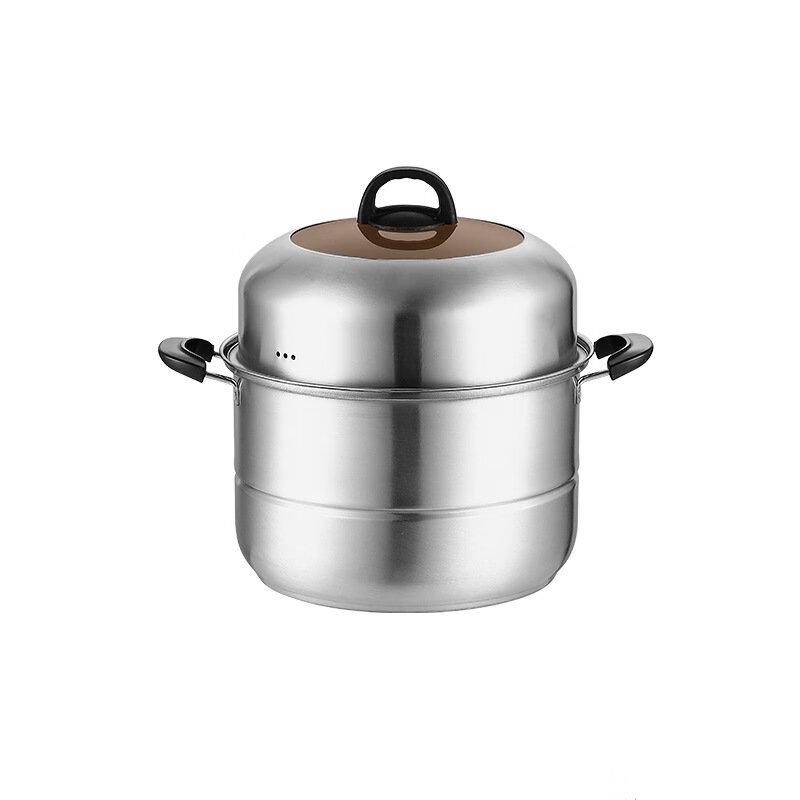 ZISIZ 3vrstvý nerezový napařovací hrnec