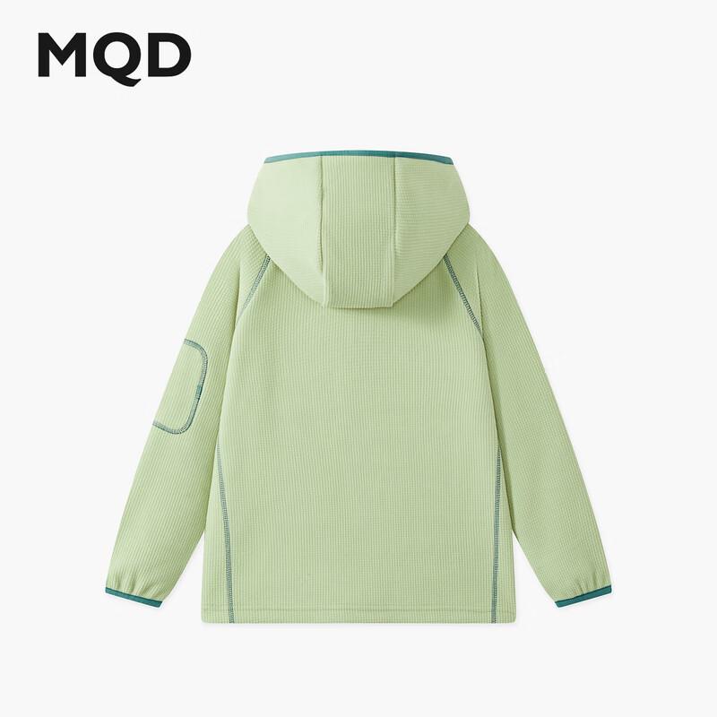 MQD Girls  Autumn Outdoor Cargo Hooded Sweatshirt 110