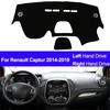 Car Dashboard Cover Non slip pad For Renault Captur 2014 2015 2016 2017 2018  LHD RHD Dash Mat Sun Shade Pad Anti-UV Cushion