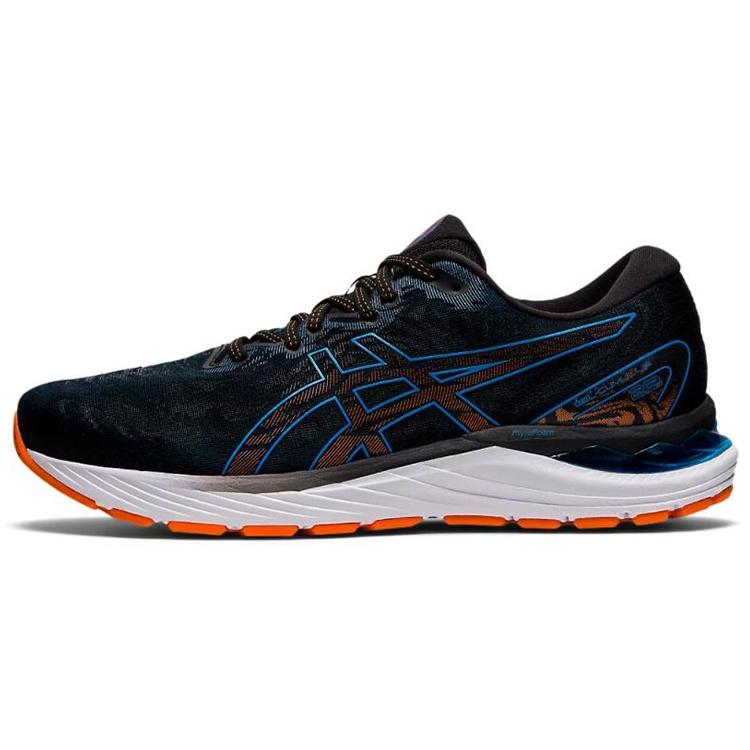 ASICS Gel-Cumulus 23 4E Wide Black Reborn Blue Men s 1011B011-003 EU 41.5