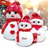 Holiday Atmosphere: Christmas Tree Ornaments & Snowman Doll Decorations