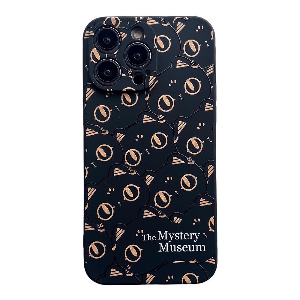 For iPhone 14 Pro Max Stylish Pattern Precise Cutout Phone Case Soft TPU Anti-scratch Cover