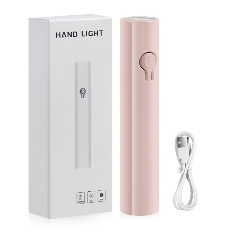 Nail Lamp Small USB Powered Nail Dryer Fast Curing LED Light Portable Manicure Device For Home Use ABS Housing