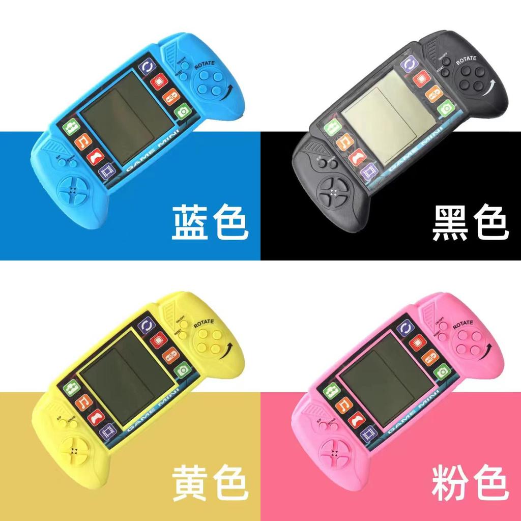Large Screen Retro Tetris Handheld Game Machine 8090 Nostalgic Kids Toy