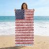 Written with the Fifty States of America Beach Towel Small To Large Quick Dry Sand Free Beach Suit for Fitness Yoga Gym Camping