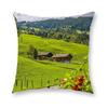 Blue Sky Grassland Square Cushion Cover Soft Pillow Case Bedroom Sofa Car Chair Home Decorative Pillowcases 45X45Cm