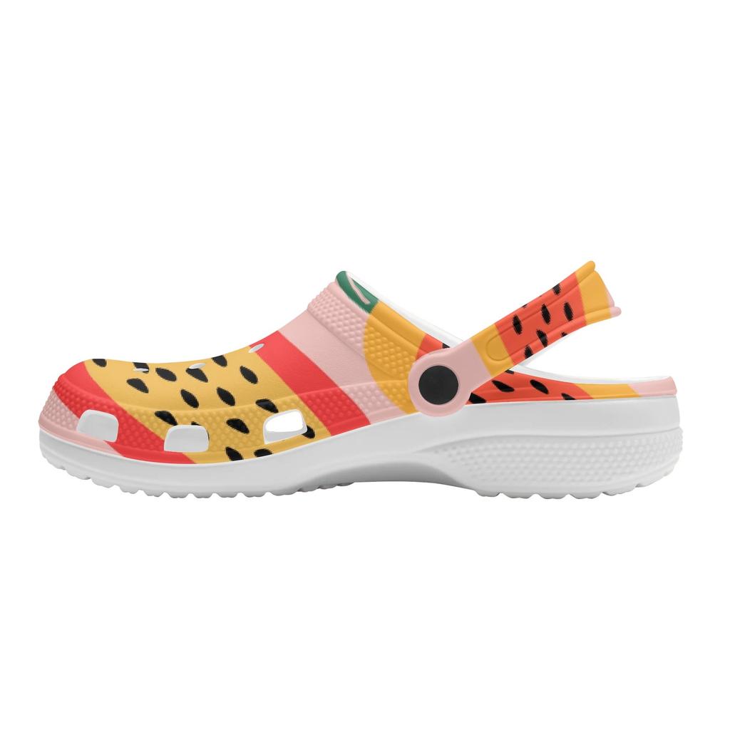 Colorful Printed EVA Clogs Adult Unisex Breathable Soft Sole Slip On Casual Shoes Soft Sole Summer Sandals Indoor Outdoor Wear