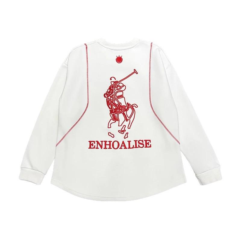 Autumn/Winter High-Quality Men's Luxury Trendy Pullover Round Neck Versatile Comfort Hoodie.