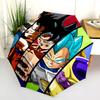 Anime Dragon Ball pattern, automatic folding umbrella, portable and foldable design, 8 ribs, a Christmas or birthday gift.