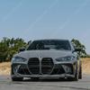 For BMW G80 M3 G82 G83 M4 2021 2022 2023 MP Style Automobile Front Bumper Splitter Lip Spoiler Body Decoration Modification Kit