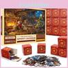 Christmas Puzzle Countdown Calendar 24 Slots Paper Creative Gift For All Ages