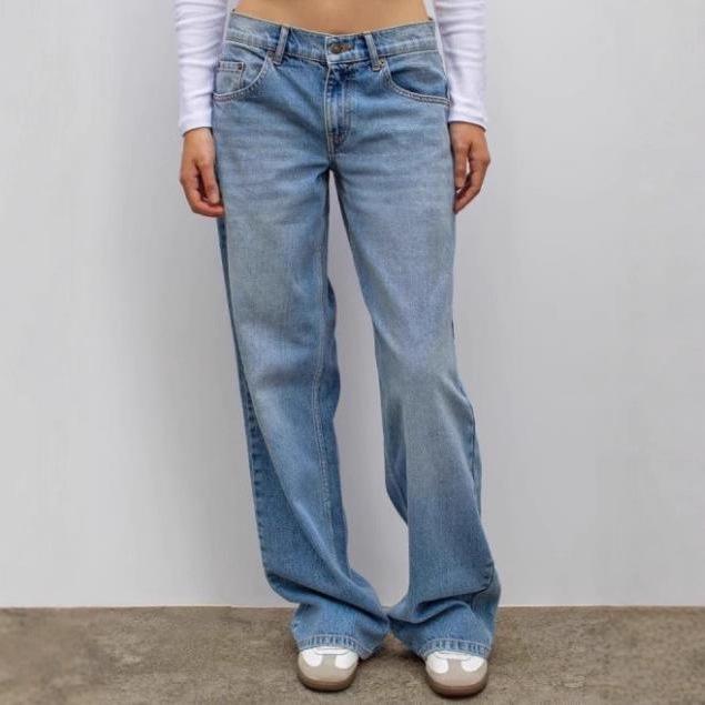 Women's Retro Leopard Star Patchwork Straight-Leg Jeans
