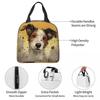 Dog Jack Russell Terrier Insulated Lunch Bag for Women Office Cooler Thermal Food Box Tote Portable Lunch Boxes Container
