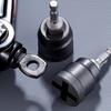 Jack Wrench Set, Including 1 Socket + 1 Hexagonal Air Screwdriver, Household Car Repair Tools, Scissor Lift Jack Tire Change Wrench
