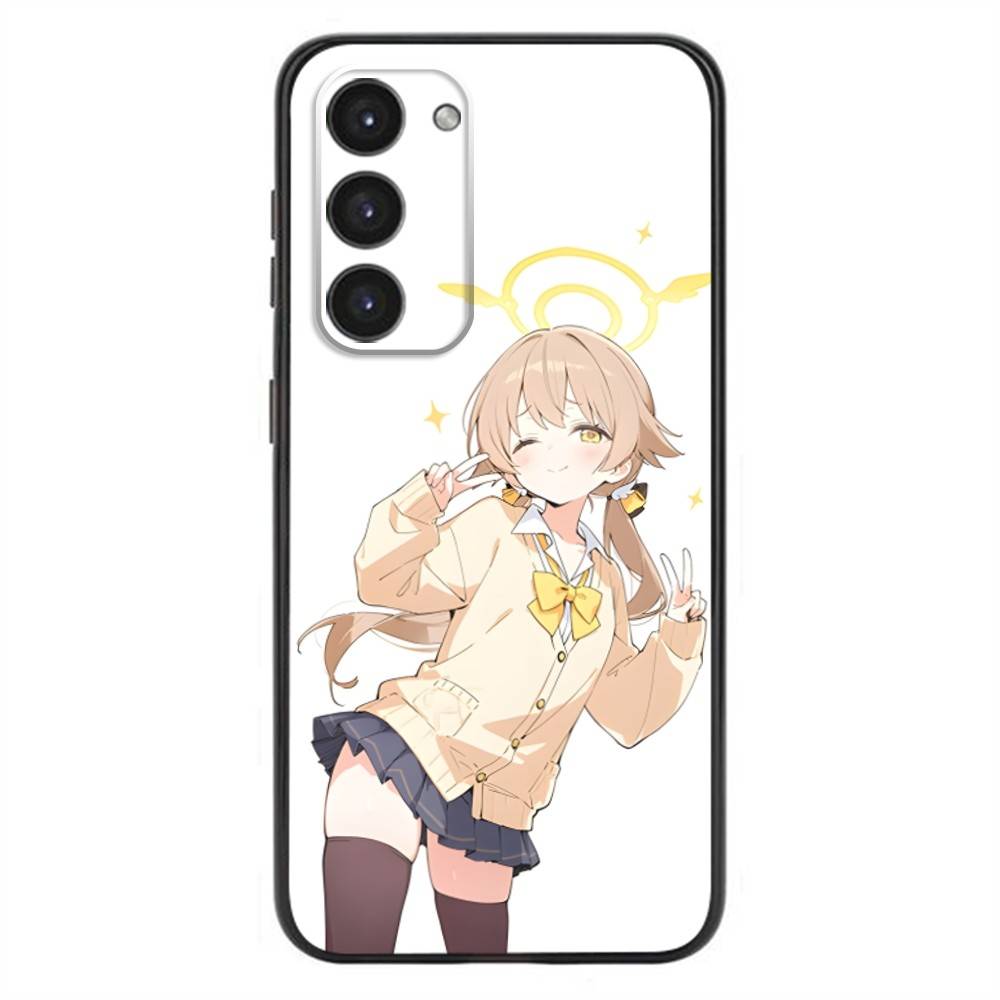 T-Tachibana Hikari Blue A-Archive Phone Case For Samsung Galaxy A20,21s,22,31,32,52,53,72,73,80,91 Soft Silicone Black Cover Samsung a535g