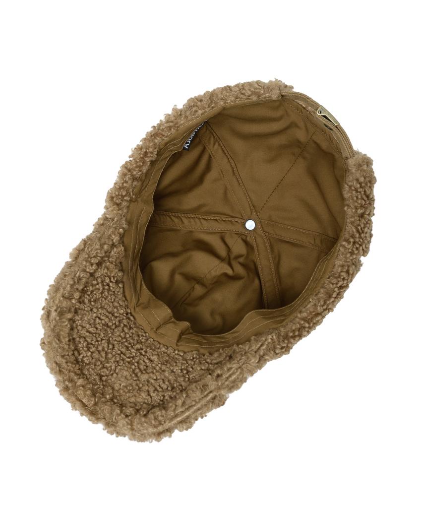 AJOBYAJO Arch Logo Fleece Cap [Camel]