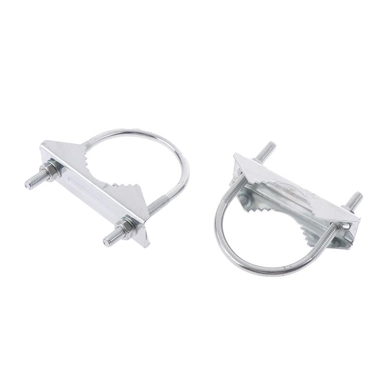 M6U Šrouby Těžká Antikorozní Montážní Sada Konzoly Stožár ke Stožáru Pro TV CB Ham Dvojitý Stožár Antény Svorka V Čelistní Blok