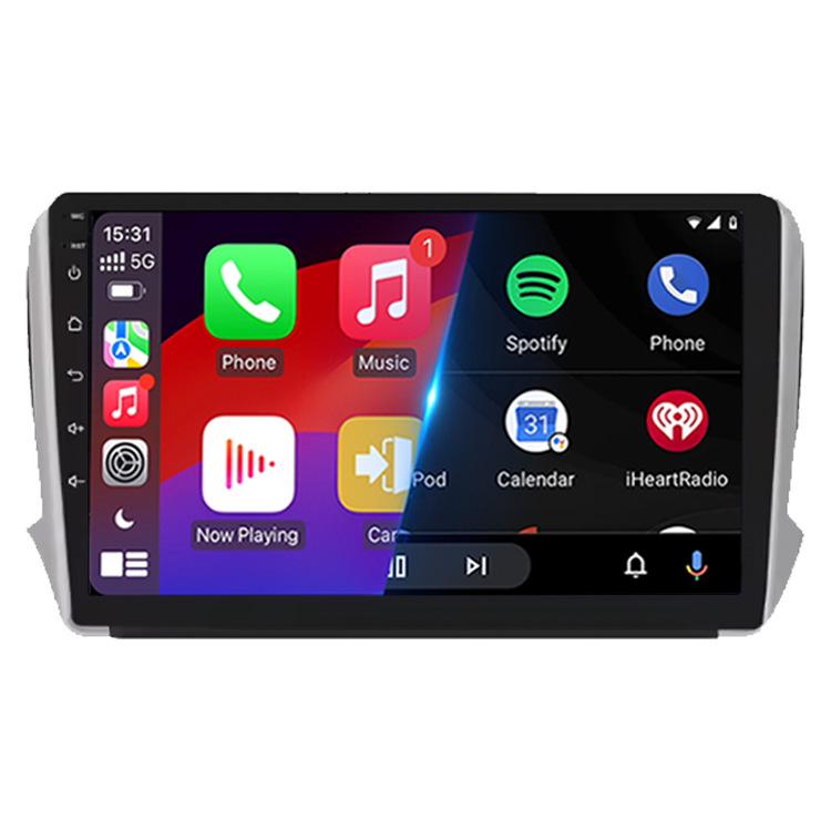 Compatible with Peugeot 208 & 2008: Android GPS Navigation, HD Reversing Camera & CarPlay.