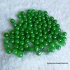 Dry Green Jade Round Beads for DIY Jewelry: Iron Dragon Life Buddha Bracelet & Necklace Accessories