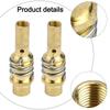 Copper Welding Tips Flux Core Gasless Nozzle Easy Installation Components For 15AK Welding Torches 15AK Welding Accessory Kit