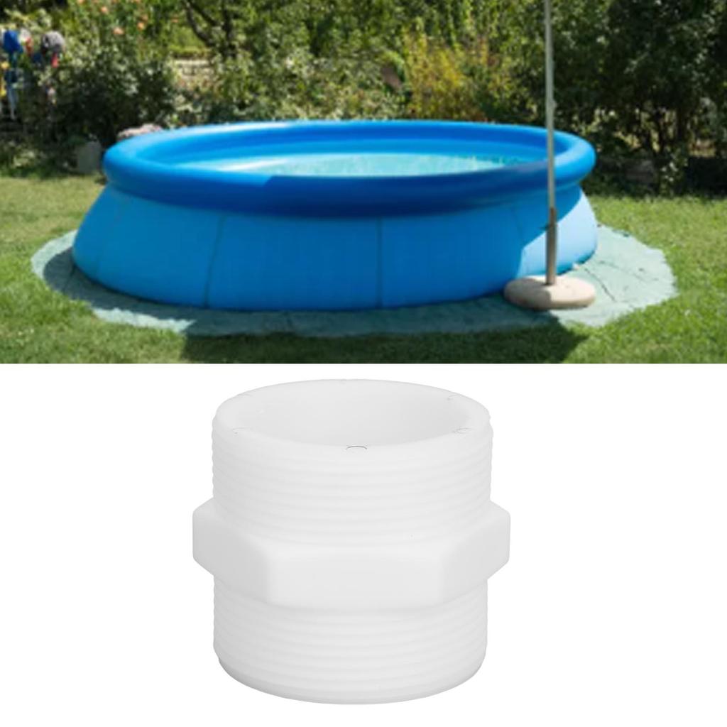 1. Inch Pump Hose Adapter with Washer Leak Proof Pool Filter Pump Hose Connector Replacement for In