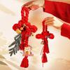 Chinese Knot Housewarming Ornament: Fu Character Wanzi Knot for New Home Celebration