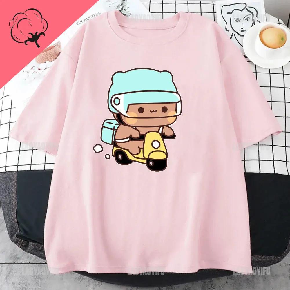 

Bubu Dudu LOVE футболка женская розовая хлопковая Bubu Dudu парные топы с коротким рукавом летняя эстетическая корейская хлопковая футболка Harajuku повседневная XL