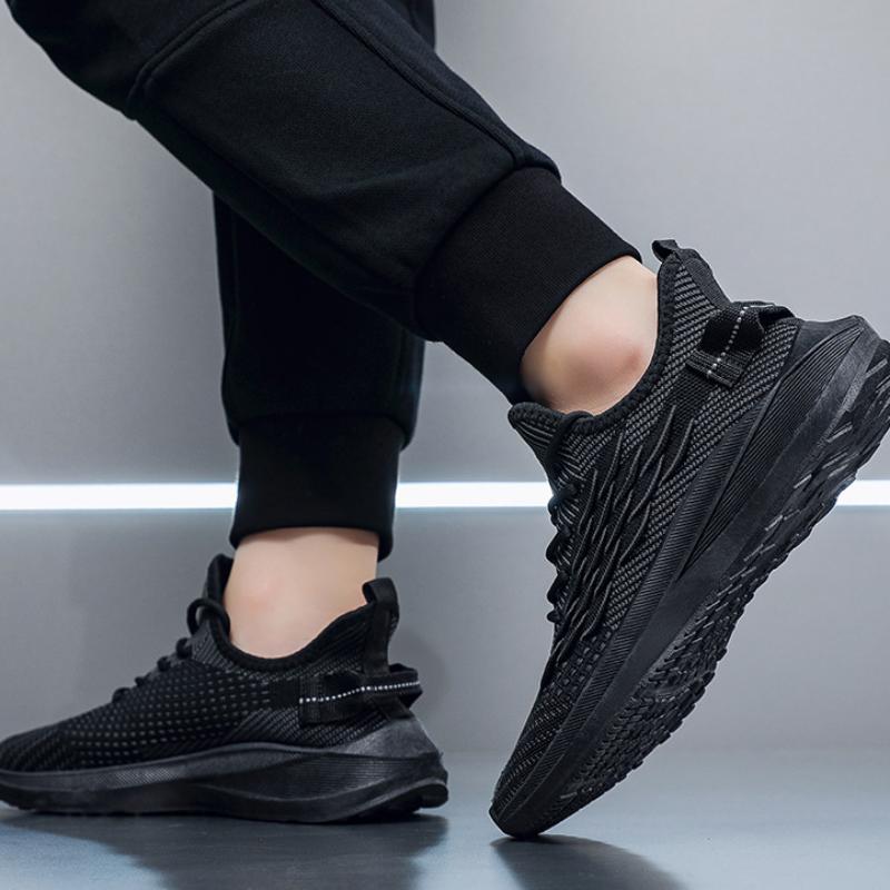Flyweave Breathable Casual Shoes Men's Mesh Lightweight Sports Shoes Running All-match Men's Shoes