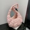 Achsel-Falten-Wolken-Tasche Damen Sommer Neue Mode Vielseitig Einzelne Schulter Knödel-Tasche Lässige Damen-Tasche