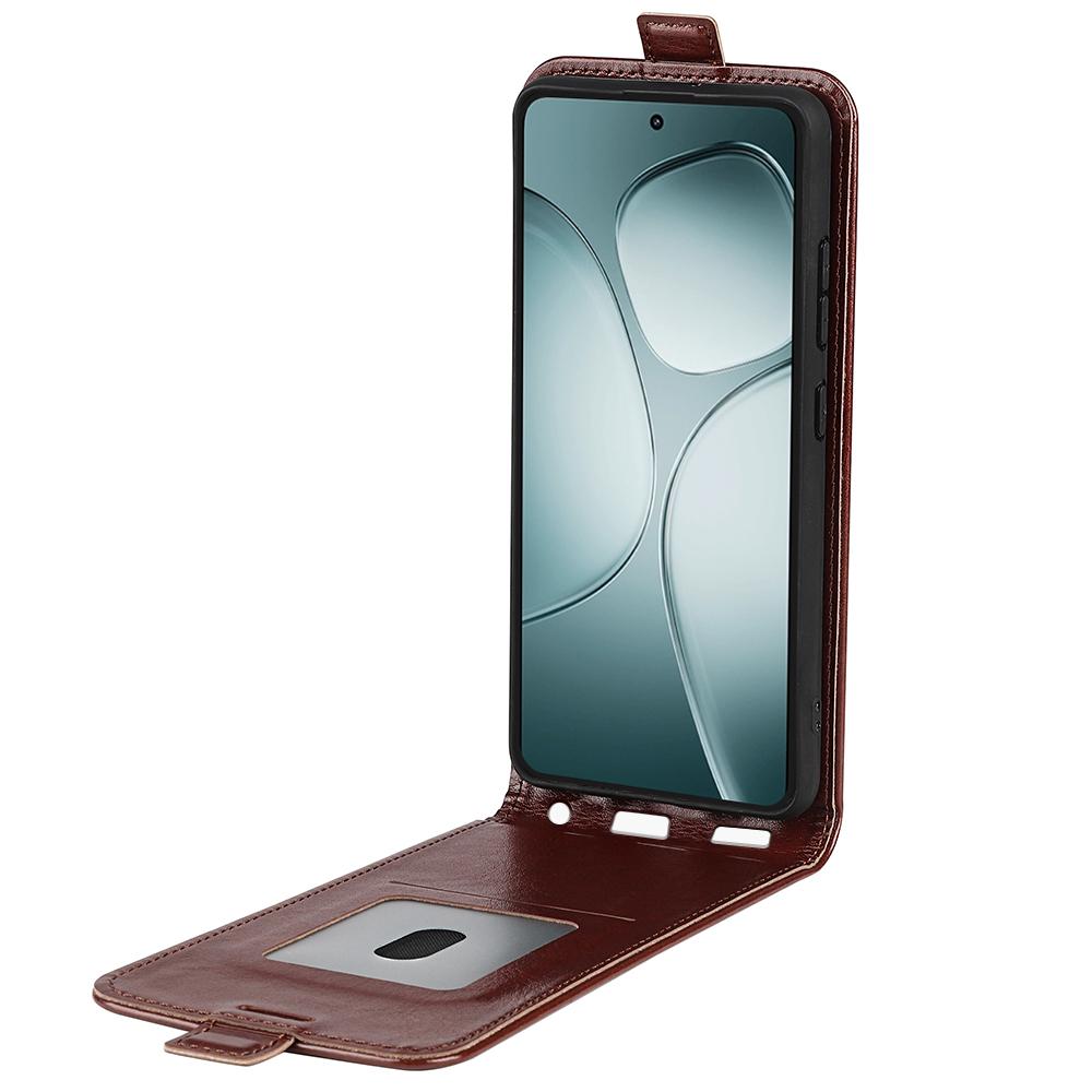 

For Xiaomi 14T Case with Card Slots Vertical Flip Leather Phone Cover Black