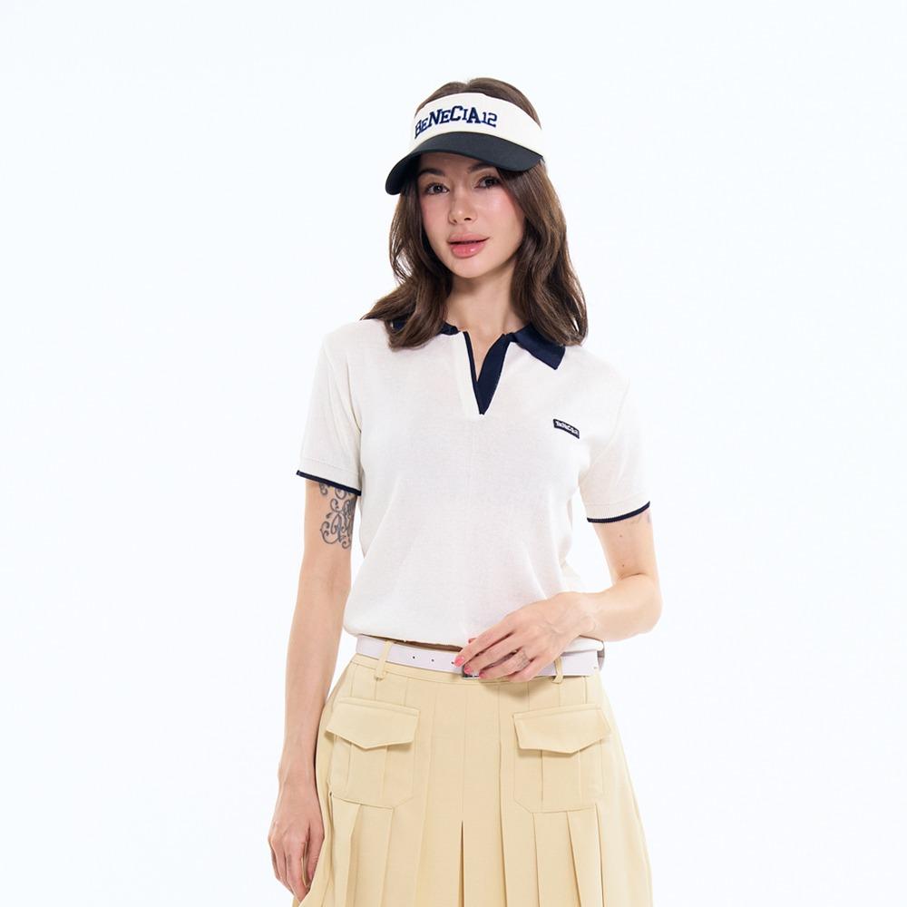BENECIA12 Contrast Collar Igon